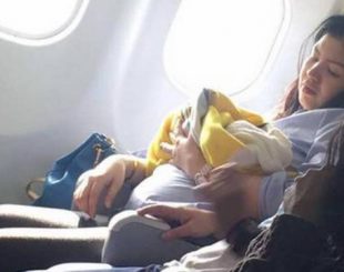 Bebê nasceu no avião Foto: Reprodução / Facebook