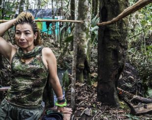 Yurluey Mendoza 33, a FARC fighter who joined the rebels at age 14,Many,is preparing to re-enter the modern world after years at war. Photo for The Washington Post by Joao Pina