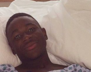 O adolescente americano Rueben Nsemoh acorda do coma falando espanhol (Reprodução/Facebook)