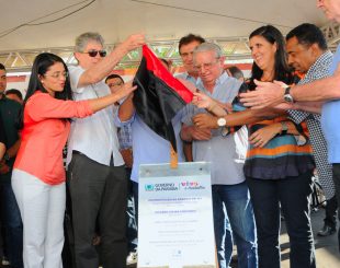 Solenidade de inauguração reuniu auxiliares do governador Ricardo Coutinho