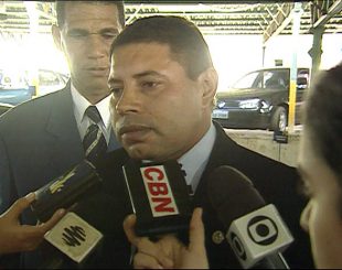 Ex-deputado distrital Carlos Xavier em imagem de arquivo de quando ainda era parlamentar (Foto: TV Globo/Reprodução)
