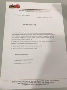 convoca%C3%A7%C3%A3o-225x300 Maranhão convoca reunião da Executiva do PMDB para a próxima segunda-feira, dia 20